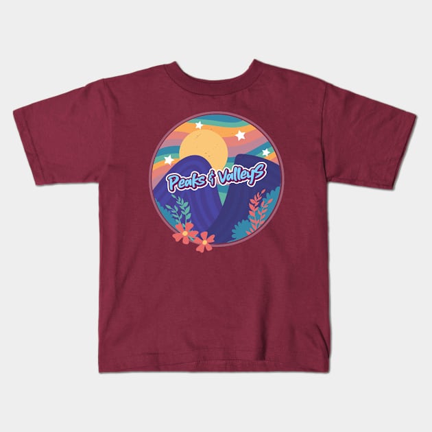 All of life is peaks and valleys. Don't let the peaks get too high and the valleys too low. Kids T-Shirt by Your_wardrobe